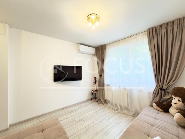 Apartament cu 2 camere decomandat, mobilat în Dorobanți