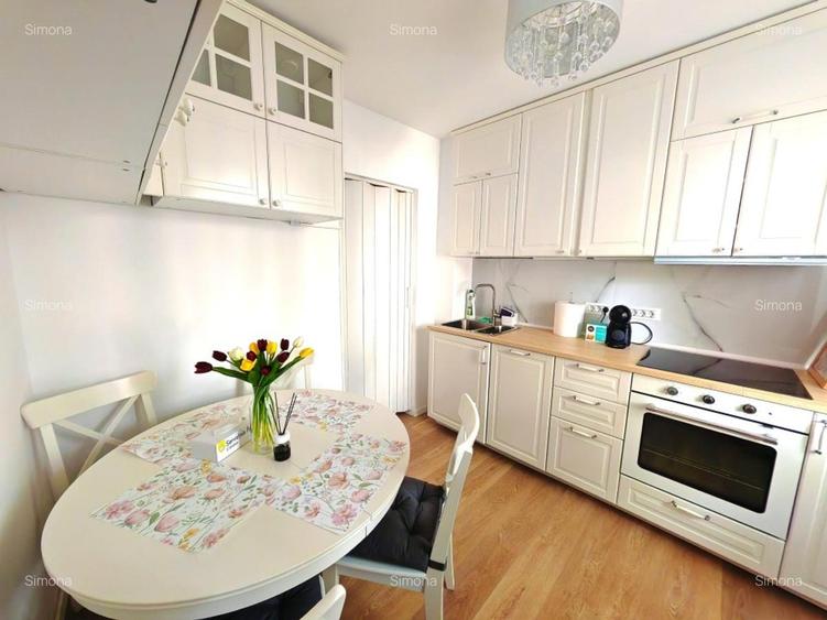 Apartament cu 3 camere semidecomandat, mobilat în Grivița