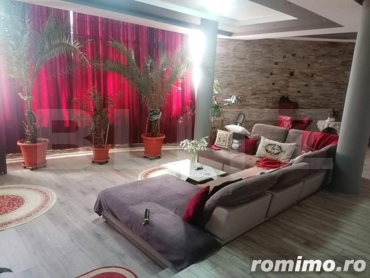 Casa cu arhitectura deosebita, iaz, panouri solare, 370mp, zona Adancata - 4