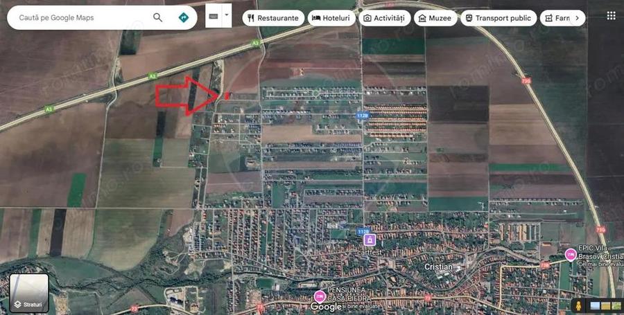 Comision 0 %! Teren de vanzare 686 mp, Cristian! - 2