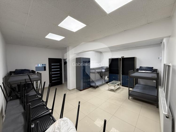 Locatie cu 12 patruri pentru muncitori straini, cu posibilitate de parcare !