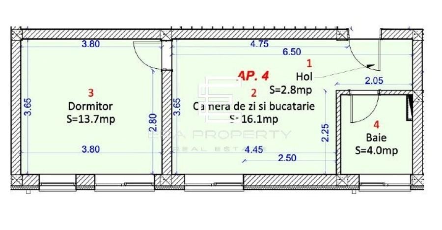 Apartament 2 camere -intabulat - Selimbar zona Shopping City - 7