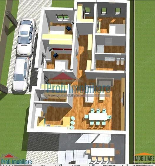 Teren 540mp Zimand Cuz, Proiect casa Parter 10 min. de zona Podgoria- Arad - 9