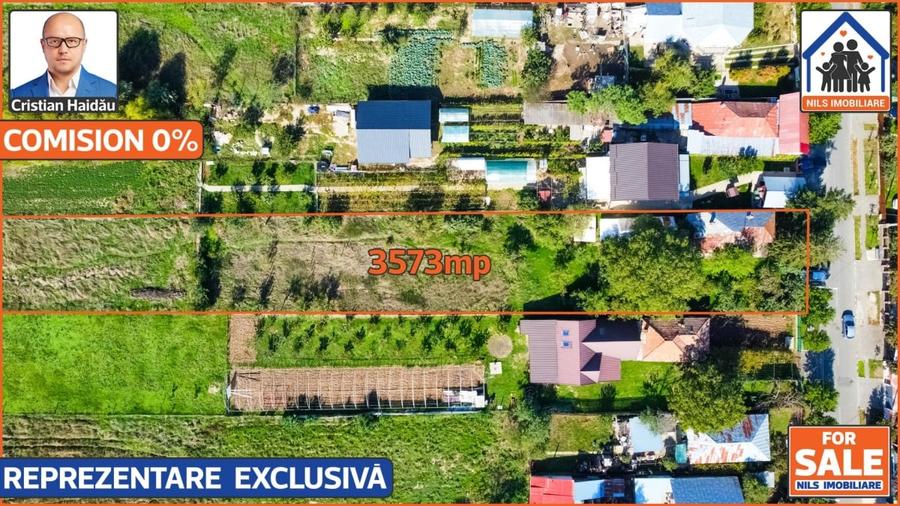 Teren intravilan | 3573mp | Toate utilitatile! | Buftea IF - 4