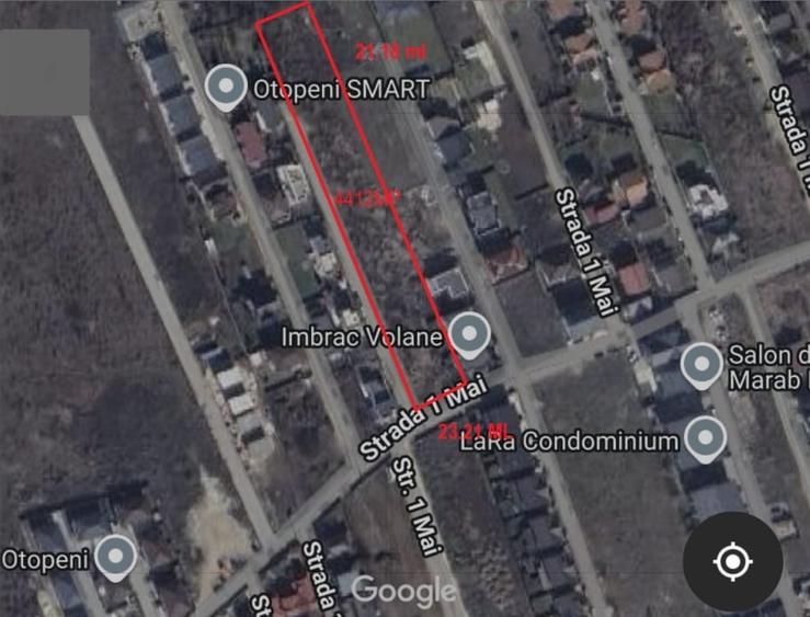 Otopeni, Str. 1Mai – Teren 4.412mp, Deschidere 23,21m | Comercial & Rezidențial - 1