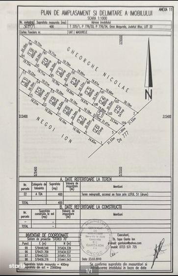 Terenuri de vanzare Magurele Strada Arges - 2