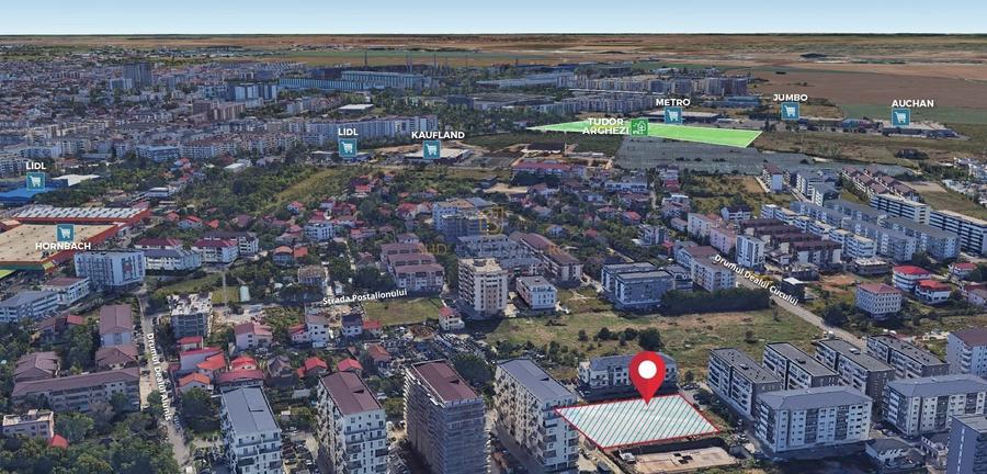 Teren cu autorizatie de constructie, D+P+6E+7ER+8ER, zona MEtalurgiei - 3