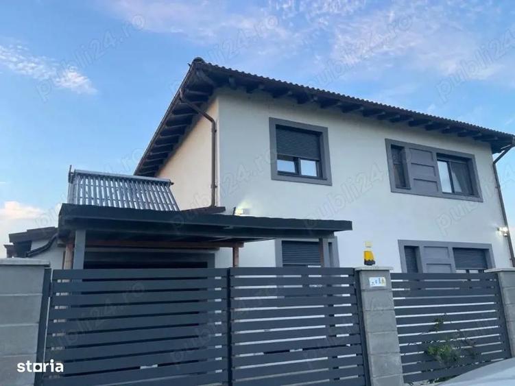 VAND CASA INDIVIDUALA PREMIUM,panouri fotovoltaice,complet mobilata in com.Sacalaz,loc Beregsau Mare - 5