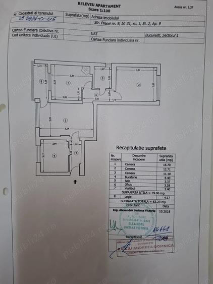 Proprietar, 3 camere in Vila (nr 31), Pajura, sect 1, str Presei, renovat,et 2 - 9