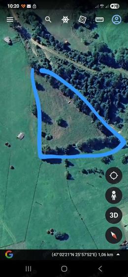 Teren Ceahlau ,cu vedere spre lacul de acumulare Izvorul Muntelui si Masivul Ceahlau - 2