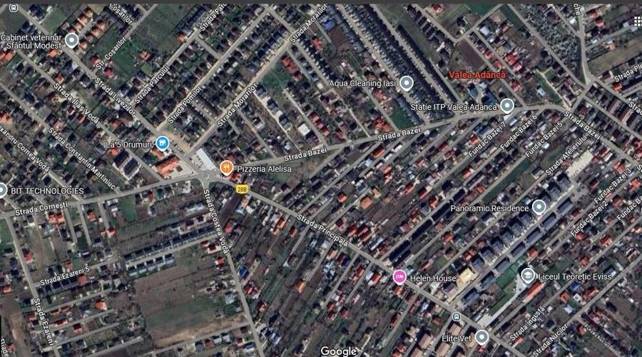 Teren 1618mp central Valea Adanca dubla deschidere toate utilitatile - 1