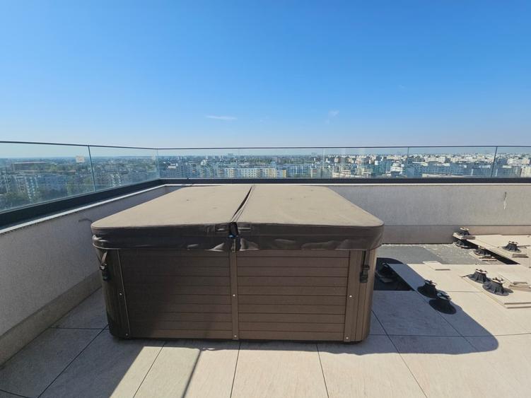 Penthouse 583 mp cu piscina, jacuzzi si vedere panoramica | Trafic Greu - 12