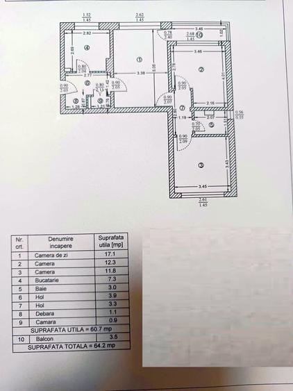 Vanzare 3 camere - Colentina - Obor Metrou - 14