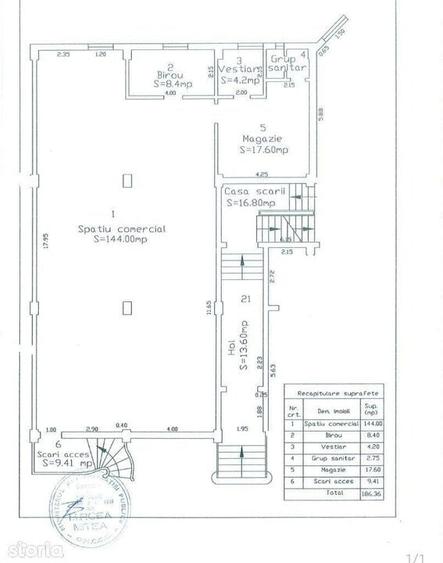 Inchiriez spatiu comercial situat in Strand, in zona de blocuri, suprafata 188m - 10