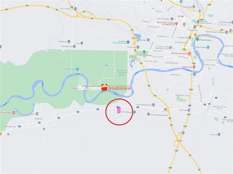 TEREN CU POTENTIAL INDUSTRIAL | 4,35 HA | ARAD, ZADARENI - 2
