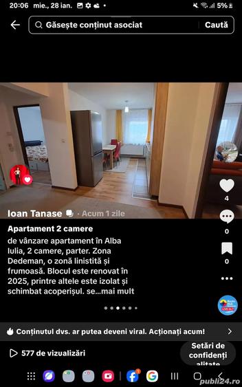 Apartament 2 camere Alba Iulia zona Dedeman - 5