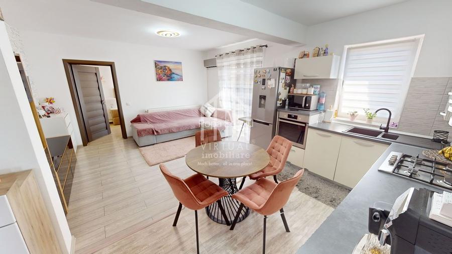 Apartament de vanzare 3 camere 62 mp - balcon 13 mp + pod