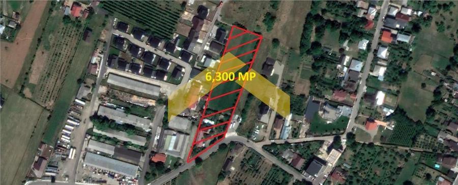 Teren 6,300 MP +casa de vanzare in orasul Falticeni - 2