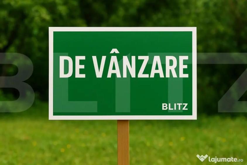 Teren intravilan 1000 mp, deschidere 32 ml, zona Imparat T - 1