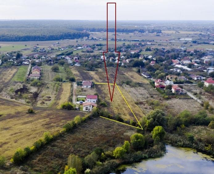 Snagov Ghermănești 4000 Mp Teren de v&acirc;nzare L3 S+P+1E+M LIDL Ieșirea Spre A3 - 1