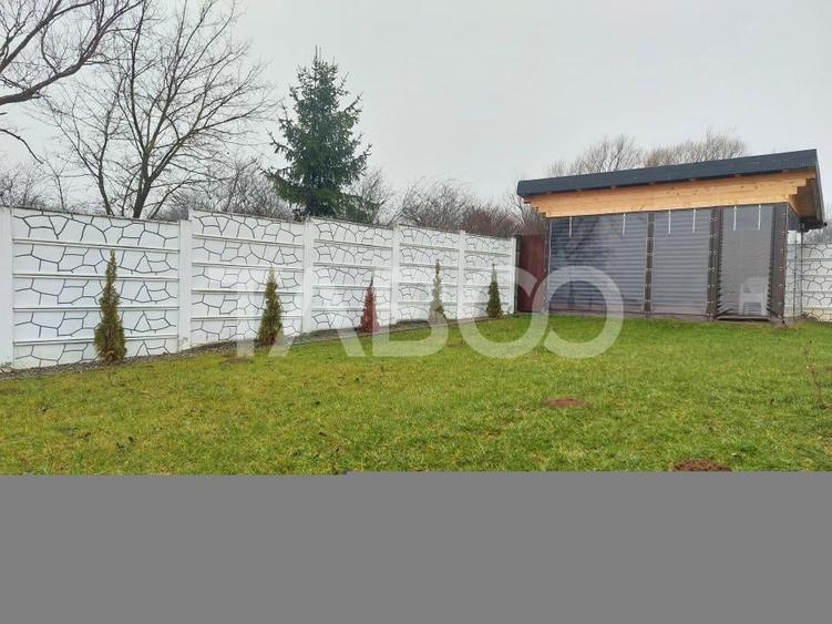 Casa individuala noua 4 camere P+M 144 mpu curte libera 416 Cisnadie - 12