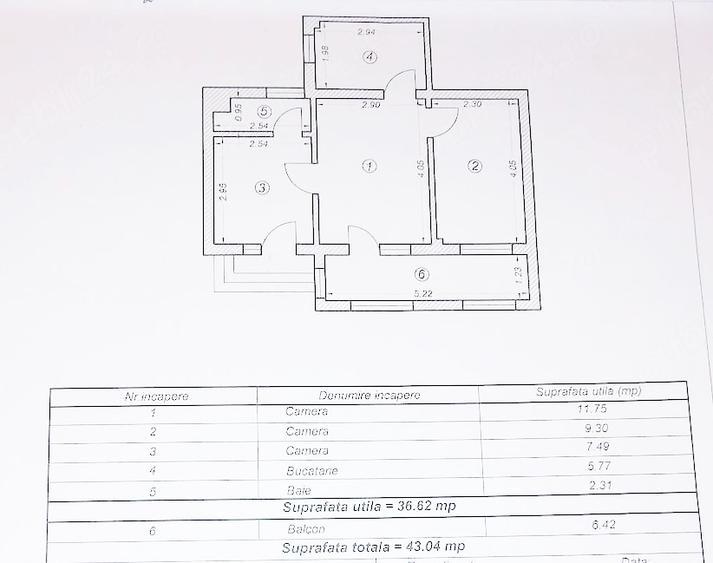 Apartament 3 camere - Tomis Nord - 79.000 euro negociabil (Cod E11) - 7