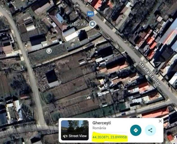 Teren in Ghercesti sat - 1