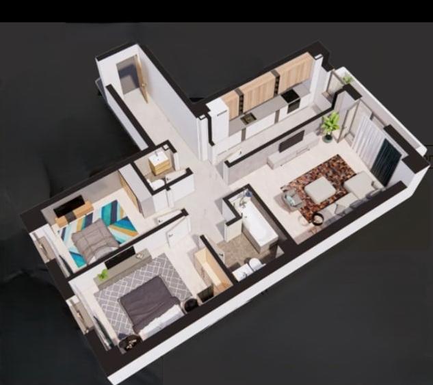 COMISION 0%! Apartament 3 Camere in Bloc Nou, in Vecinatatea Kaufland Pacurar - 4