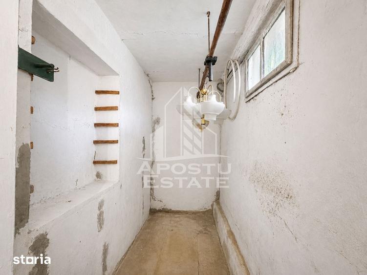 Casă cu 2 camere cu Teren 1180 Mp în Sânandrei