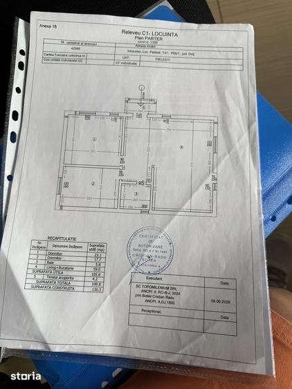 Casă cu 4 camere cu Teren 400 Mp în Calea București