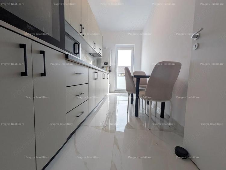 Ap.2 camere - mobilat si utilat - 55mp - bloc cu lift - 370 Euro - parcare inclusa - 1