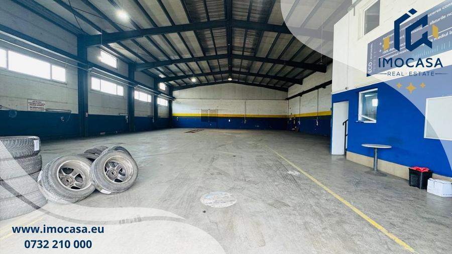 Hala de inchiriat atelier/depozit Micalaca Acces Tir 600+600 M.P. - 1