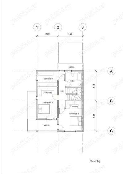Casa in construc?ie Sp+P+2E - 5