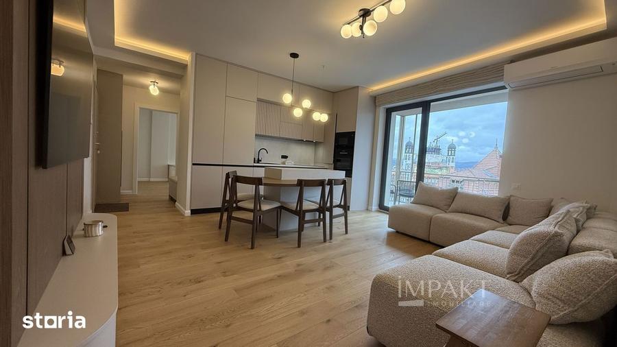 Apartament modern cu 3 camere prima inchiriere in Piata Cipariu - 16