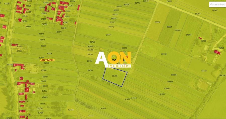 Teren 2800 mp, Galtiu, comuna Santimbru - 4