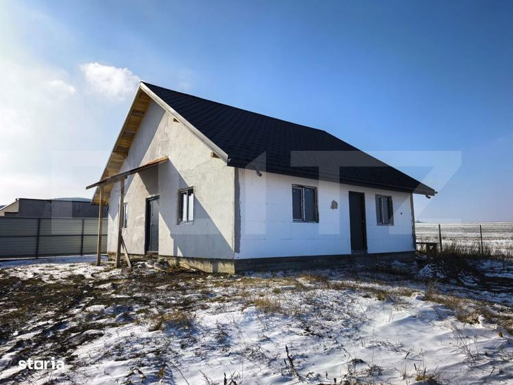 Casa parter cu pod inalt mansardabil Voinesti - 3