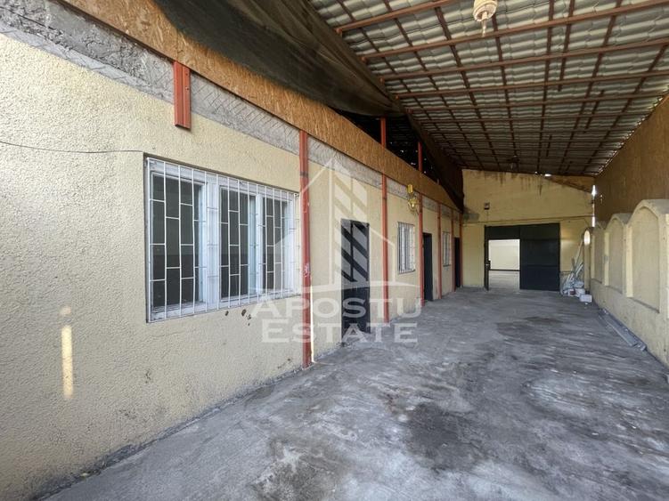 Spatiu pentru productie, 157 mp+ curte acoperita 60 mp, Zona Sagului - 2