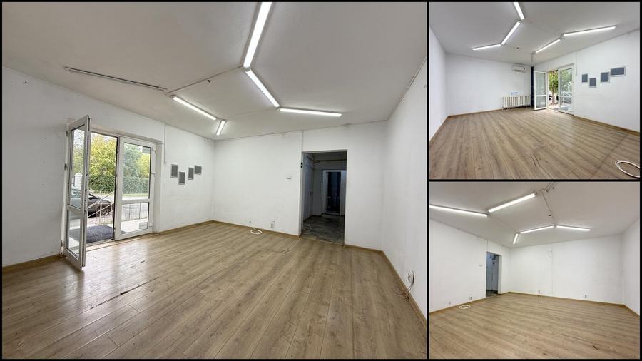 Spațiu Comercial 60 mp + 60 mp Subsol | Vad Comercial Micro 17 (Piață) - 1