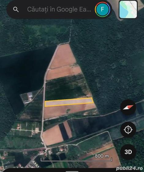 Teren 15000 mp intr. in Scrovistea langa Snagov - 1