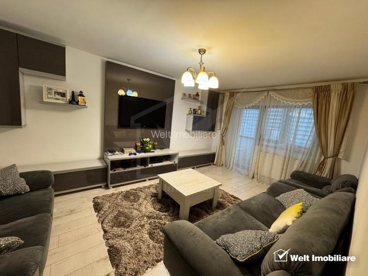 Apartament cu 3 camere decomandat, etaj 2/4, Intre Lacuri