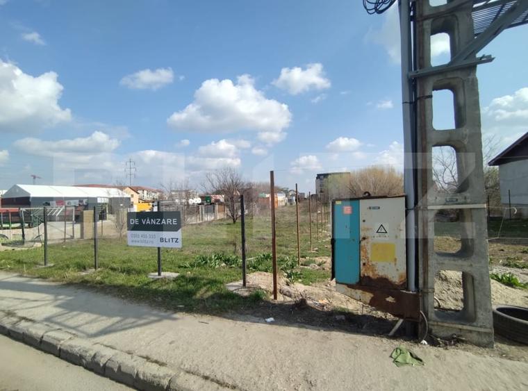 Teren Construcții intravilan de 1275 mp, în Romanești