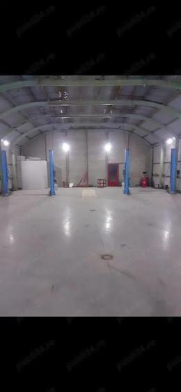 Inchiriez Hala 300 mp,cu elevatoare,canal,aparate vulcanizare - 1