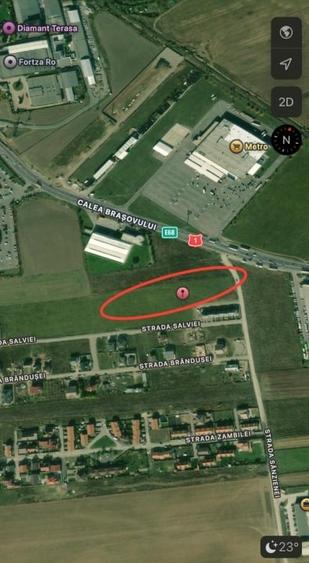 Teren intravilan Ghimbav zona rezidentiala - 1