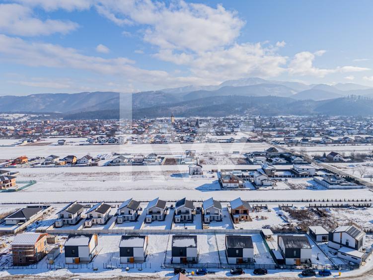 Casă individuală nouă | 184 mp utili | teren 600 mp | - 9