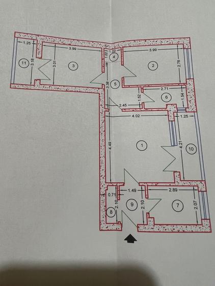 Apartament Spatios cu 2 Balcoane / Metrou Lujerului 3 min / Bloc Reabilitat - 2