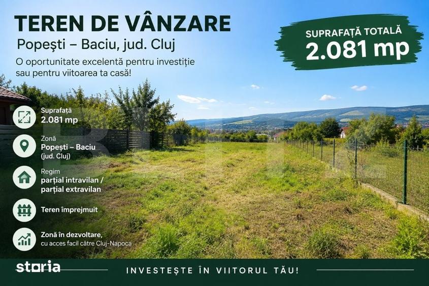 Teren de 208 mp, în Gârbău