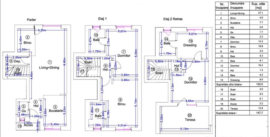 Vila P+2 122 mp Utili | Curte | 2 Parcari | Alexander Residence - 19