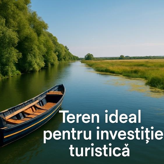 Teren în Deltă–locație excelentă pentru dezvoltare turistică - 1