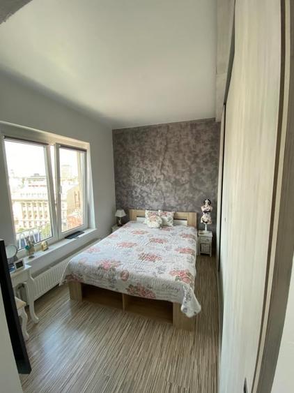 Piata Romana | 2 camere | View Panoramic | Mobilat Utilat | Renovat | - 5