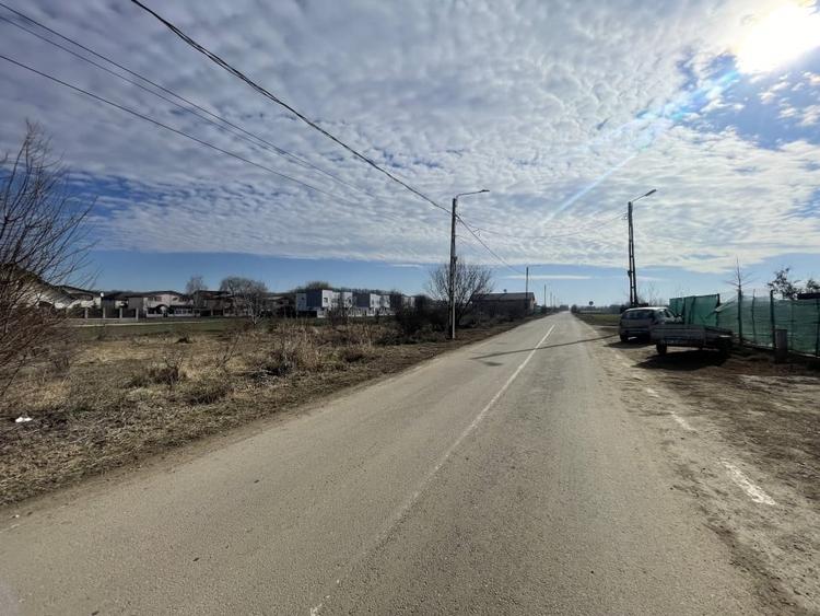 Domnesti, Teghes, teren in suprafata de 21278mp, deschidere 41ml, gaz si curent. - 4